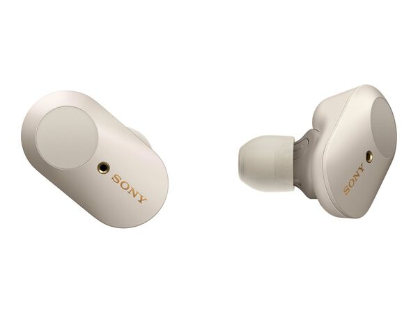 Sony WF-1000XM3 - true wireless earphones with micSony WF-1000XM3 - true wireless earphones with mic, Silver, hi-res