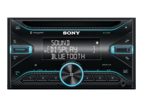 Sony WX-920BT - car - CD receiver - in-dash unit - Double-DIN, , hi-res