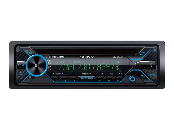Sony MEX-XB120BT - car - CD receiver - in-dash unit - Single-DINSony MEX-XB120BT - car - CD receiver - in-dash unit - Single-DIN, , hi-res