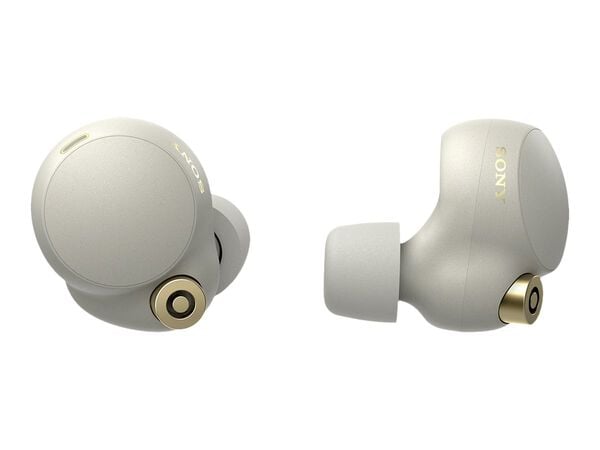 Sony WF-1000XM4 - true wireless earphones with micSony WF-1000XM4 - true wireless earphones with mic, Silver, hi-res