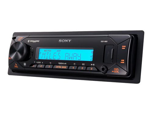 Sony DSX-M80 - marine - digital receiver - in-dash unit - Single-DIN, , hi-res