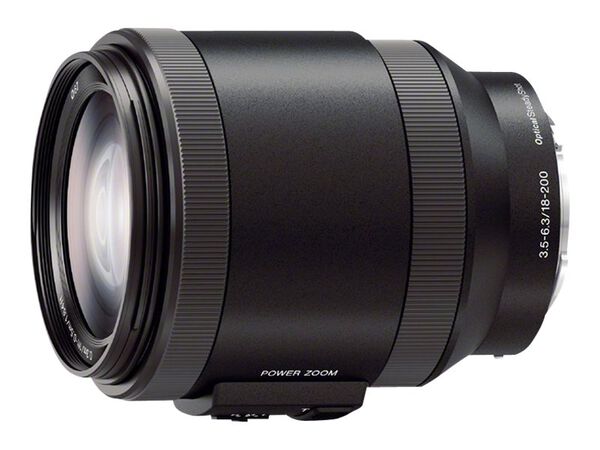 Sony SELP18200 - zoom lens - 18 mm - 200 mmSony SELP18200 - zoom lens - 18 mm - 200 mm, , hi-res