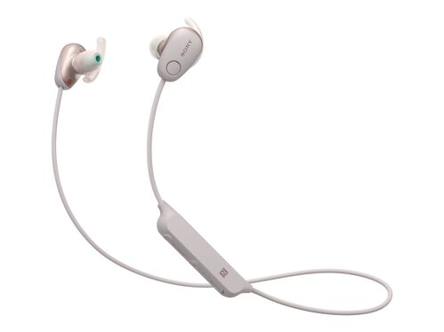 Sony WI-SP600N - earphones with mic, Pink, hi-res