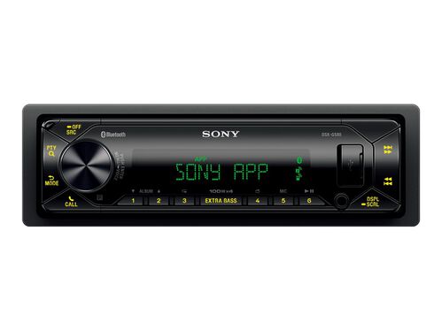 Sony DSX-GS80 - car - digital receiver - in-dash unit - Single-DIN, , hi-res