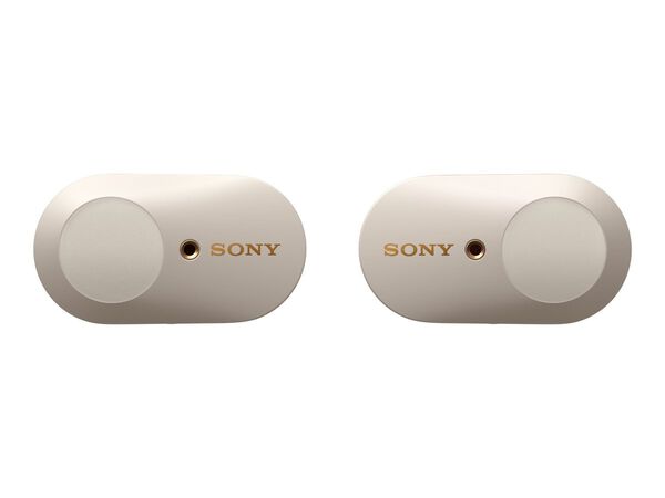 Sony WF-1000XM3 - true wireless earphones with micSony WF-1000XM3 - true wireless earphones with mic, Silver, hi-res
