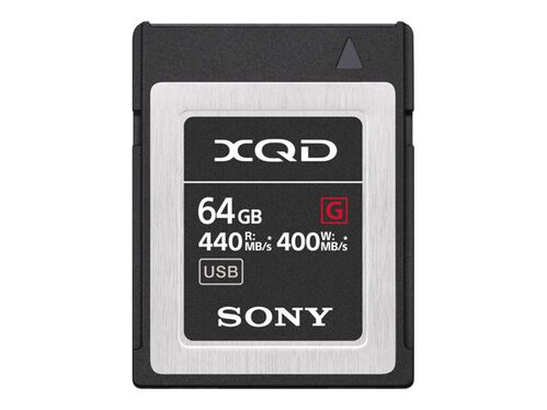 Sony G-Series QDG64F - flash memory card - 64 GB - XQD, , hi-res