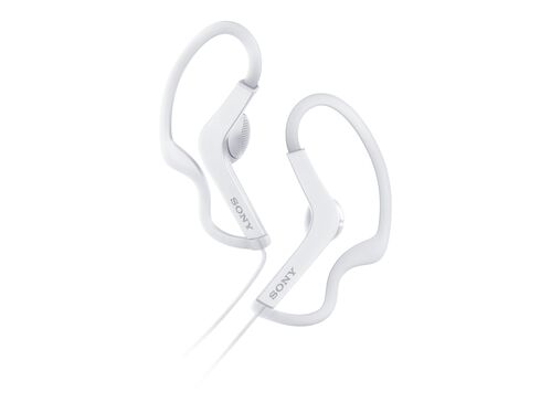 Sony MDR-AS210AP - earphones with mic, White, hi-res