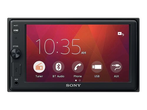 Sony XAV-V10BT - digital receiver - display 6.2" - in-dash unit - Double-DIN, , hi-res