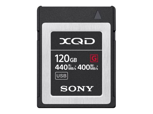 Sony G-Series QD-G120F - flash memory card - 120 GB - XQD, , hi-res
