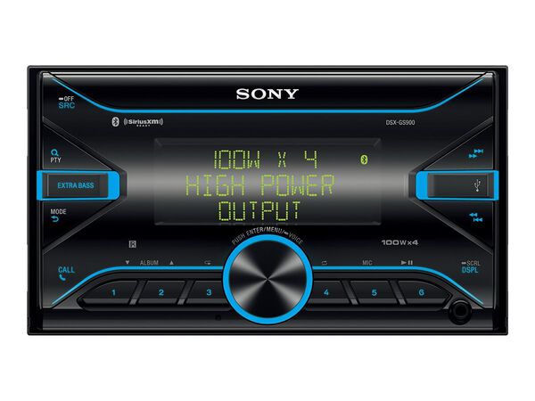 Sony DSX-GS900 - car - digital receiver - in-dash unit - Double-DINSony DSX-GS900 - car - digital receiver - in-dash unit - Double-DIN, , hi-res