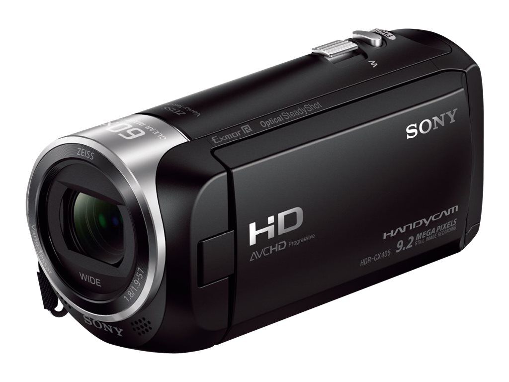 Carl Zeiss SONY Handycam HDR-CX190 Camcorder HD 5.3 Mega Pixels Carl Zeiss W/ 16 GB SD Card 