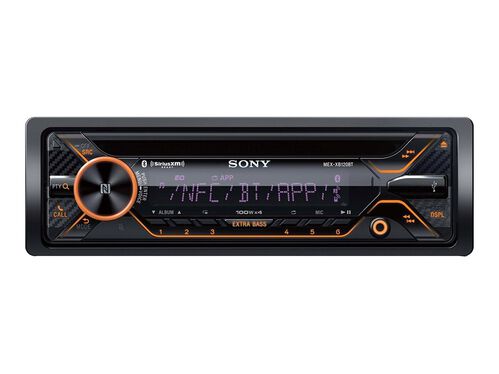Sony MEX-XB120BT - car - CD receiver - in-dash unit - Single-DIN, , hi-res