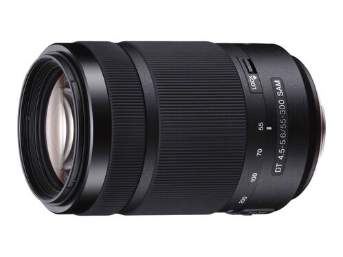 Sony SAL55300 - telephoto zoom lens - 55 mm - 300 mm, , hi-res
