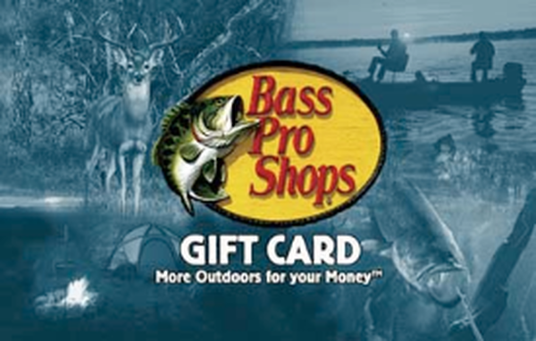 Bass Pro Shops - Physical Gift Card - $25