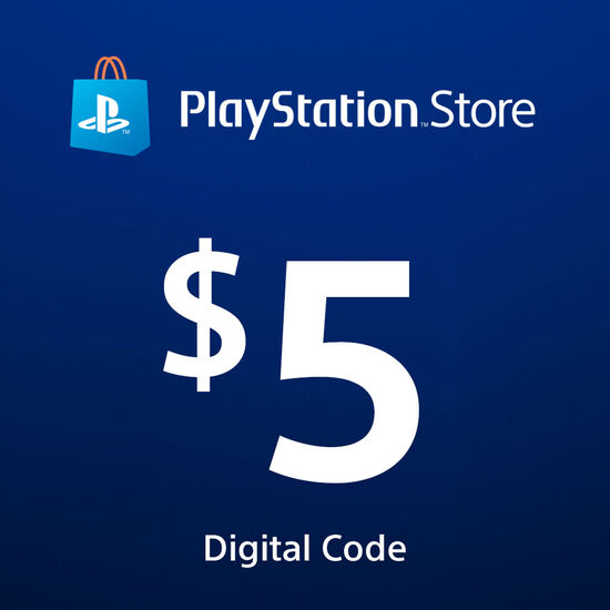Playstation Store Code 5