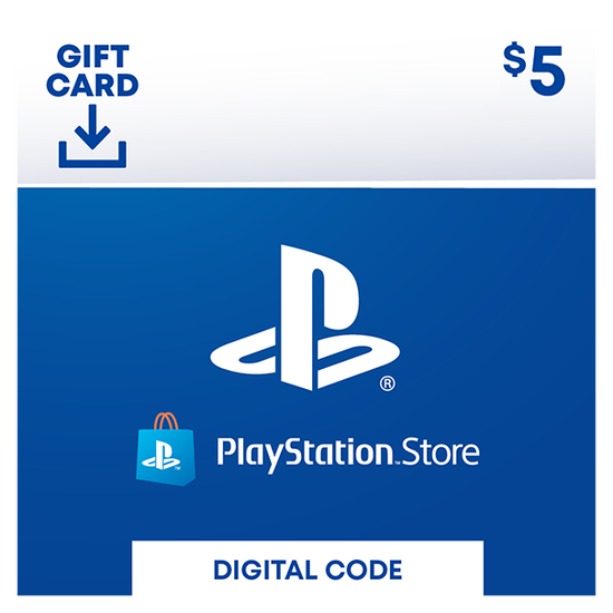 PlayStation®Store Code: $5PlayStation®Store Code: $5