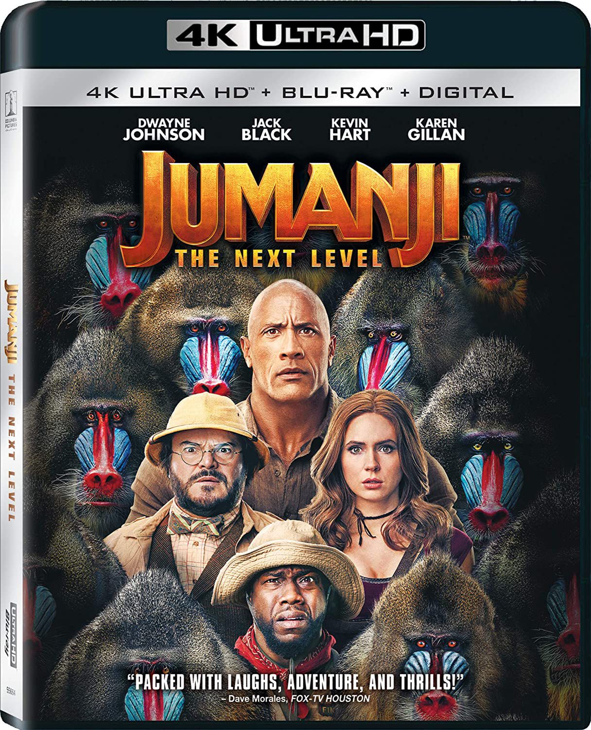 Jumanji: The Next Level - 4K UHD/Blu-ray/DVD Combo + Digital