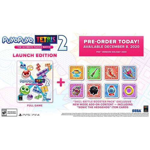 Puyo Puyo Tetris 2 for PlayStation 4