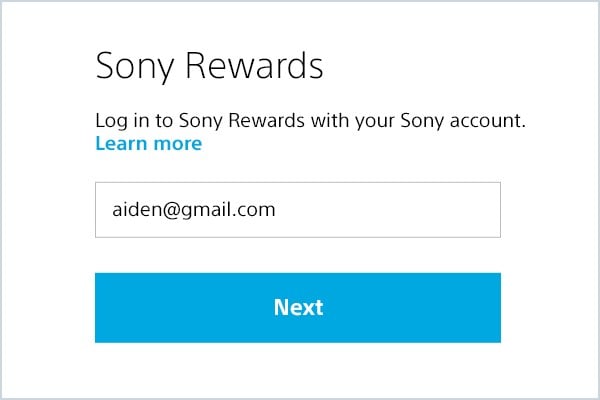 Sony Rewards