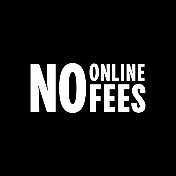 No Online Fees
